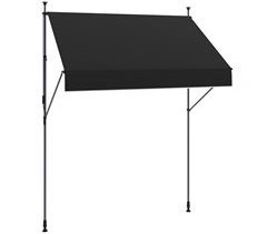 Toldo Manual Retrátil Poliéster Outsunny