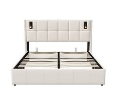 Cama, cama hidráulica, função de carregamento USB, luz de leitura