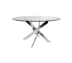 Mesa de jantar ASTRA cor cromada