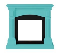 MPC FIREPLACE FRAME CETONA CETONA Preto escuro Lareira Cetona Preto profundo