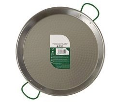 Panela de paella polida 6 porções