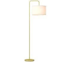 Candeeiro de Pé Aço e Poliéster HOMCOM, casa - iluminação