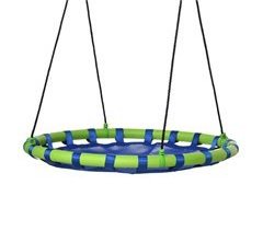 Baloiço para Crianças Aço, Malha Respirável, Espuma e PE Outsunny