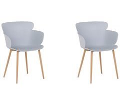 Beliani Silla de comedor SUMKLEY