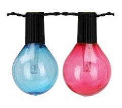 Well Home Conjunto de 20 luzes solares quentes para festas com painel de LED