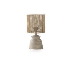 Lâmpada De Mesa De Juta