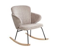 Beliani Silla mecedora VIKEN