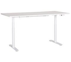 Beliani Escritorio de altura regulable eléctrico DESTINAS 180x80