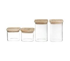 Conjunto de 4 Potes