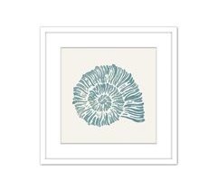 Pintura CARACOL AZUL 42x42cm marca MARCOMUEBLE 