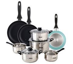 Conjunto de panelas Well Home 8 peças + 3 panelas