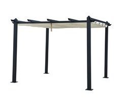 Pérgula autônoma CASSIS - estrutura de alumínio 299x305