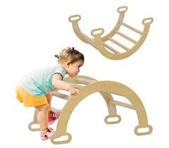 Arco de Escalada-Baloiço Placa de Pinho Multicamada AIYAPLAY