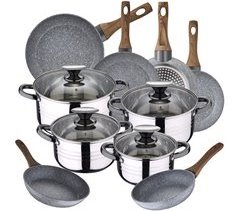 8 peças e panes de bateria de cozinha
