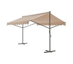 Toldo de pé Selenizza impermeável com manivela manual 300x300