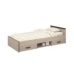 Cama Juvenil Village com 2 gavetas e furo