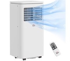 Ar Condicionado Portátil plástico ABS HOMCOM