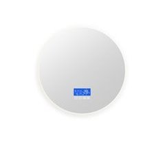 Espelho redondo LED para banheiro 60x4