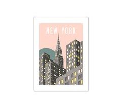 Gravura NEW YORK 40x30cm marca MARCOMUEBLE 