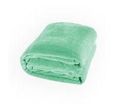  Acomoda Textil - Manta de veludo liso, macia e quente.