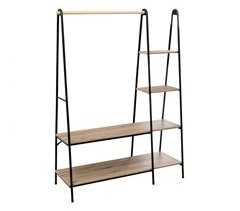 Roupas Burro 4 Prateleiras Quarto Estilo Industrial