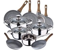 Bateria de cozinha de 7 peças