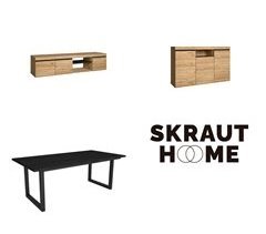 Conjunto de móveis para sala de estar, mesa, aparador, móvel para TV