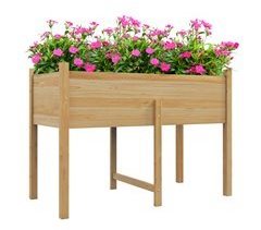 Mesa de Cultivo Madeira de Abeto Outsunny