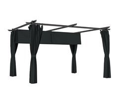 Pérgola Metal, Alumínio e Poliéster Outsunny