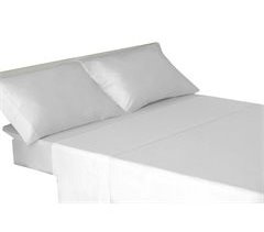 Conjunto de Lençóis Lisos 100% Algodão de Três Peças