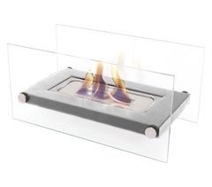 Lareira de mesa a etanol em aço