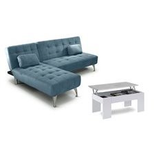 Oferta: Sofá-cama XS Chaise Longue + Mesa de Centro Elevatória