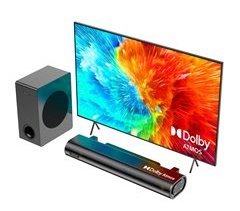 Hiwill A21 Barra de Som - 2.1 Dolby Atmos 200W com Subwoofer 5,25"
