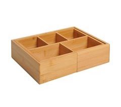 Organizador de Escritório Bambu HOMCOM