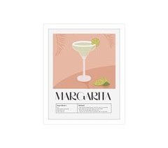 Pintura arte deco MARGARITA 24x30cm marca MARCOMUEBLE