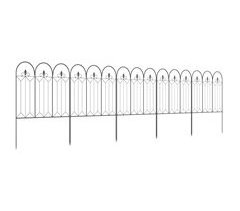 Cercas de Jardim metal Outsunny