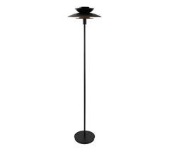 Candeeiro de pé JUPITER preto e dourado 163cm