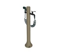 Sined ACQUA PRO Fonte de polietileno de jardim com pistola de pulverização, branca
