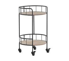 Beliani Carrito de cocina HIKO