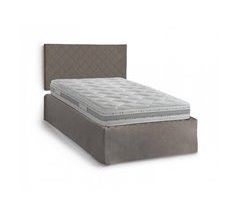 Cama quadrada e meia de tecido 195x130