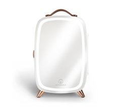 Mini Geladeira Maquiagem Portátil 5 L Espelho LED SCMF6MW