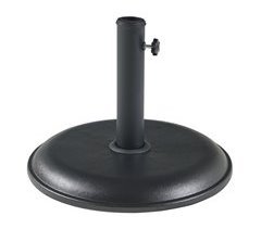 Suporte para guarda-chuva Bionaz redondo em betão [casa.pro] 45x45