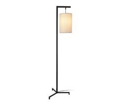 Candeeiro de pé Skaun 1x E27 60 W tecido metálico [lux.pro]