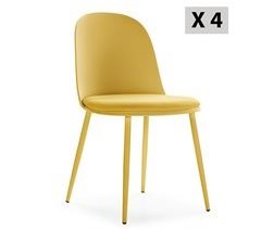  Conjunto de 4 cadeiras de jantar Kana
