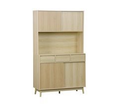 Buffet LINEAR decoração em madeira 4 portas 3 gavetas