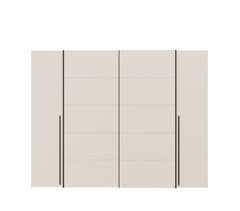 Roupeiro SAND 210x270cm 2 portas de bater e 2 portas de correr