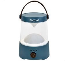 Aktive Candeeiro de campismo LED 2 em 1 recarregável USB 400 lúmens regulável