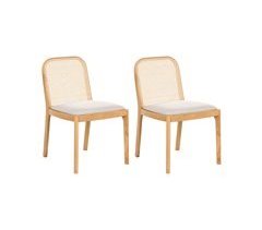 Beliani Silla de comedor EDINA
