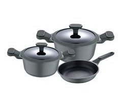 Defina 5pcs cozinhando bateria de alumínio
