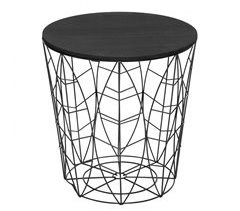 Mesa Ctro Auxiliar Grande Kumi para Sala de Estar 40x40